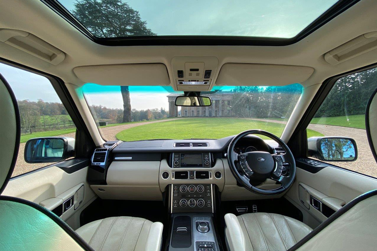 RangeRover interior